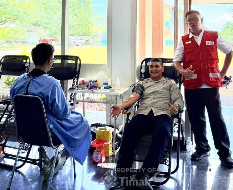 Peduli Kemanusiaan, PT Timah Tbk Kolaborasi dengan PMI Bangka Barat Gelar Donor Darah   