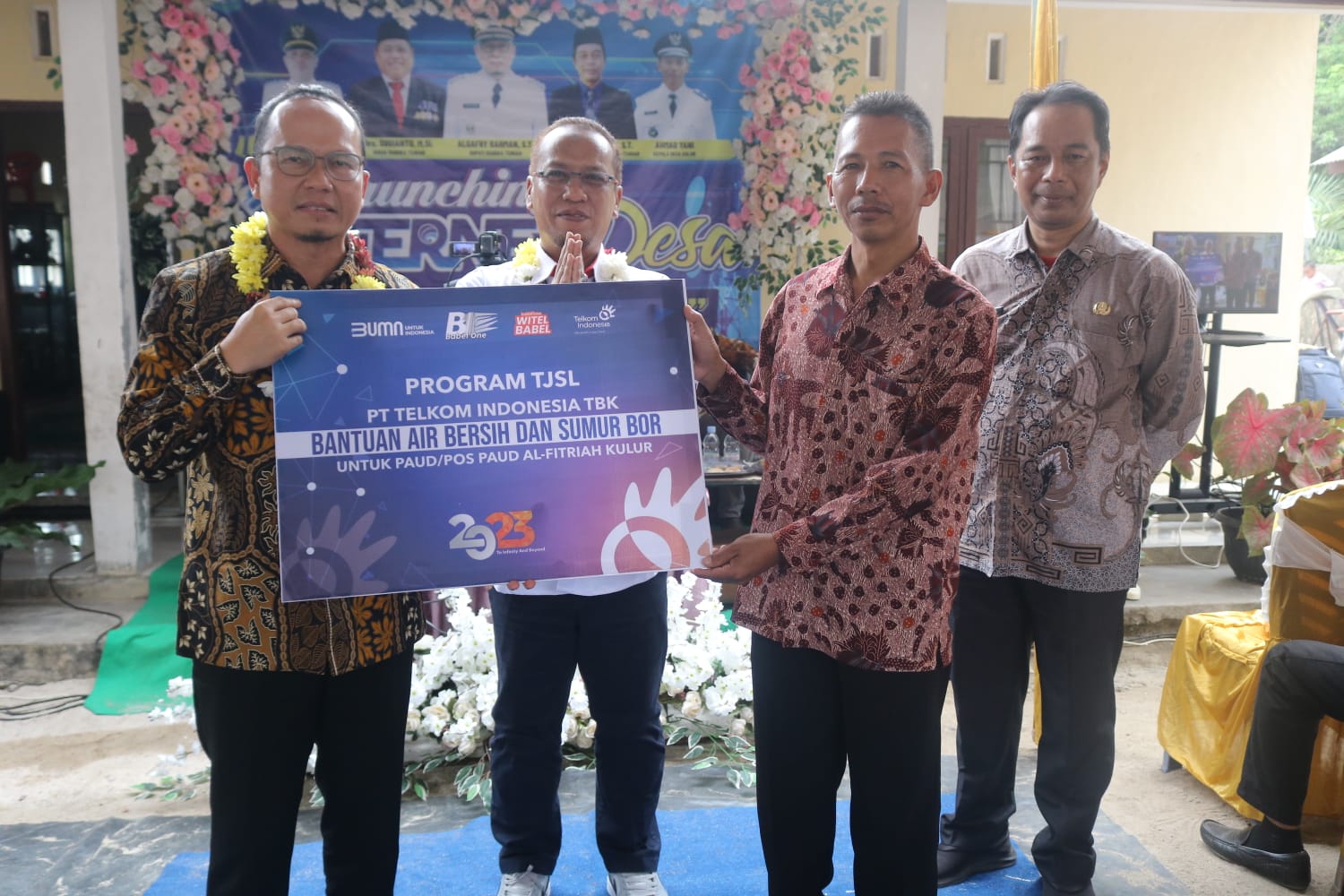 Launching Internet Desa, Pemkab Bangka Tengah Bakal Tambah 30 Titik WiFi Publik