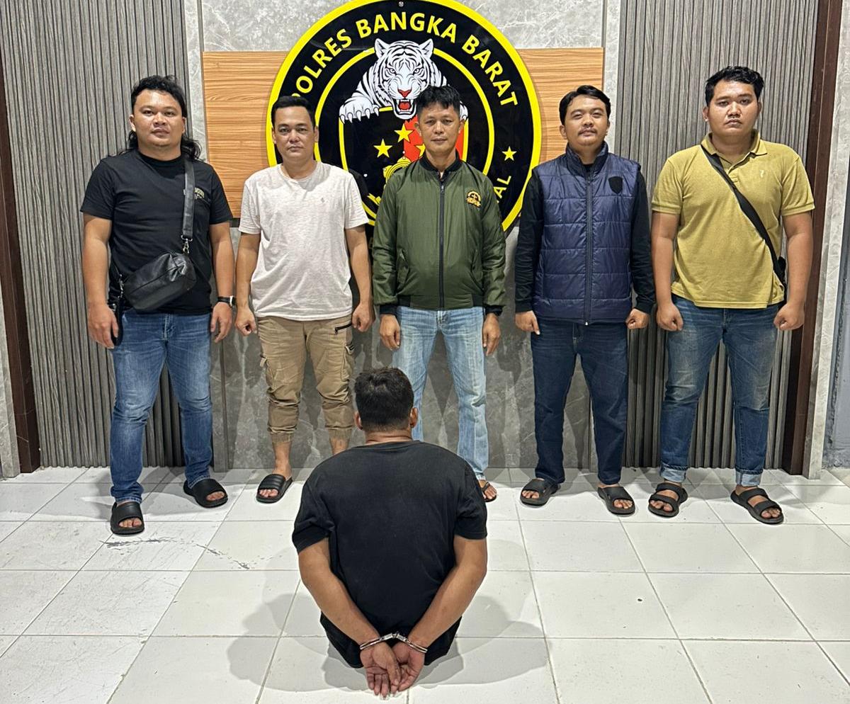 Spesialis Curanmor Disikat Tim Macan Putih Polres Bangka Barat 