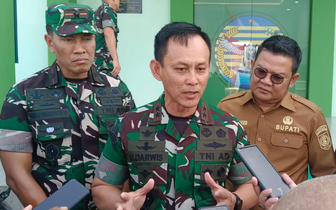 Kunjungi Kodim Basel, Pangdam II/Sriwijaya: Saya Bangga