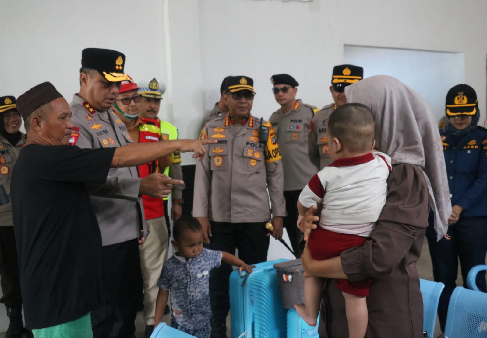 Kapolda Babel Cek Pos Pelayanan Nataru Di Pangkalpinang, Pastikan Keselamatan Masyarakat Pada Saat Nataru