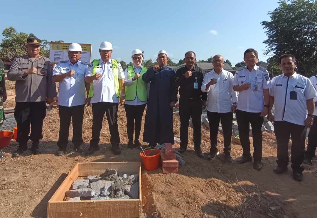 ​Gubernur dan Wali Kota Resmikan Pembangunan SMPN 11 Pangkalpinang