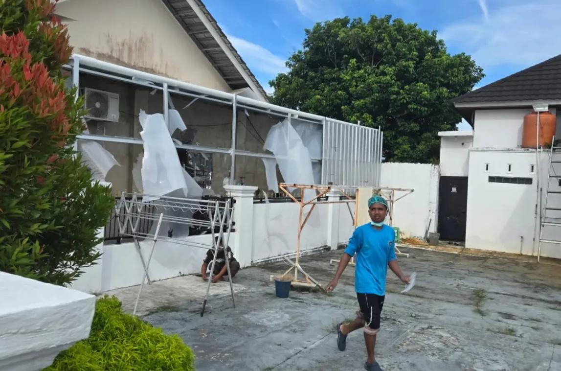 Duarrr.. Ada Ledakan di SPPG Angsana Toboali, Satu Rumah Warga Terdampak 