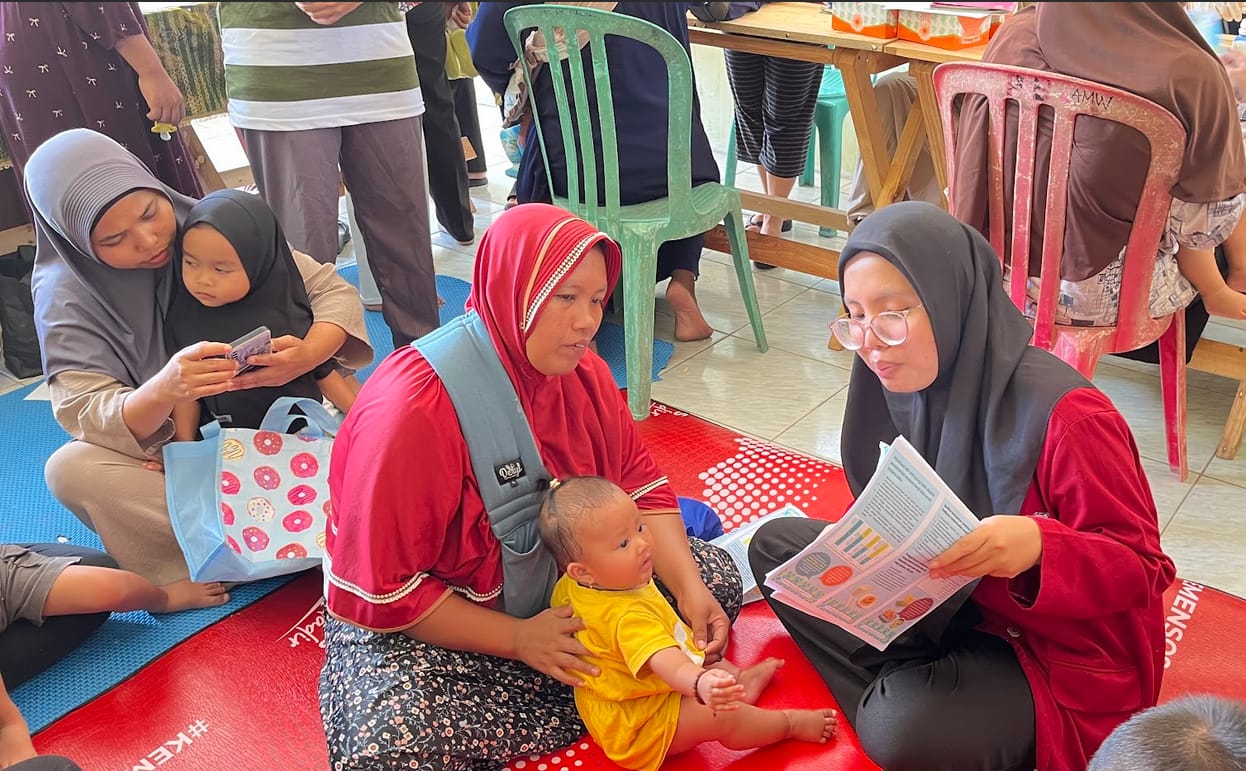 Poltekkes Kemenkes Pangkalpinang Gandeng Ibu-ibu Pasir Putih, Ciptakan Generasi Bebas Stunting Lewat MP-ASI