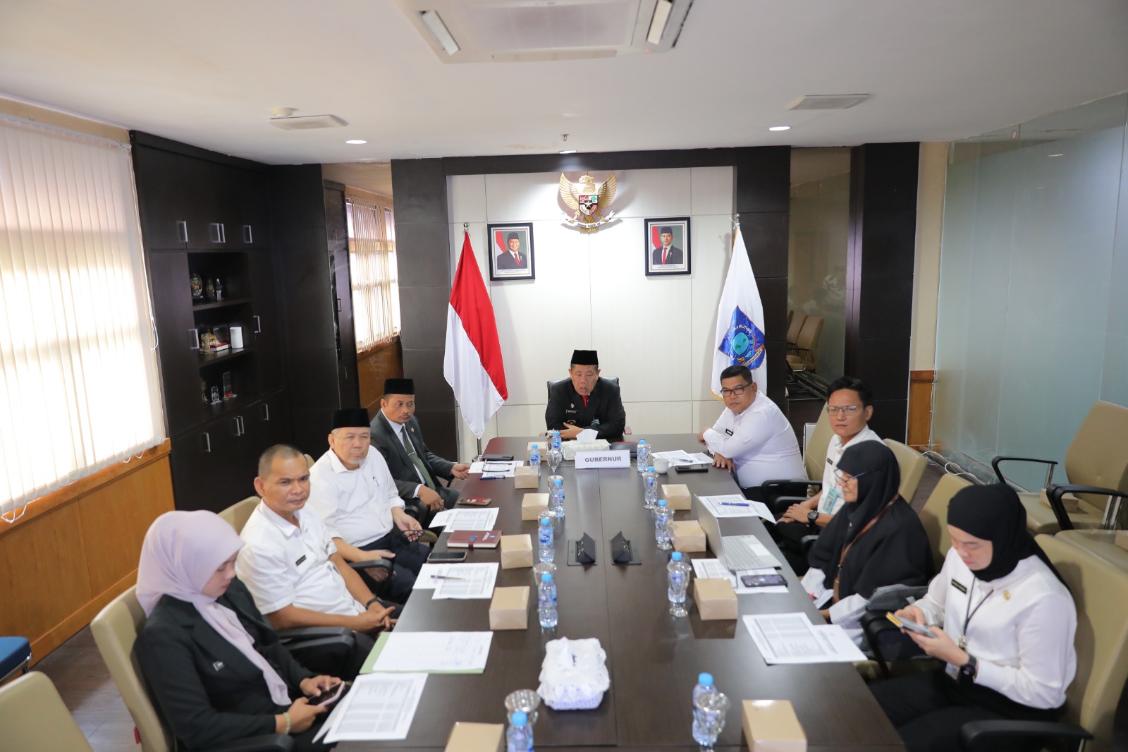 Gubernur Hidayat Arsani Ikuti Rapat Evaluasi APBD 2025, Realisasi Pendapatan Provinsi Babel Meningkat