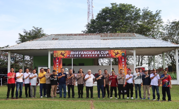 74 Tim Rebut Piala Bhayangkara Cup 2025 Polres Bangka Barat