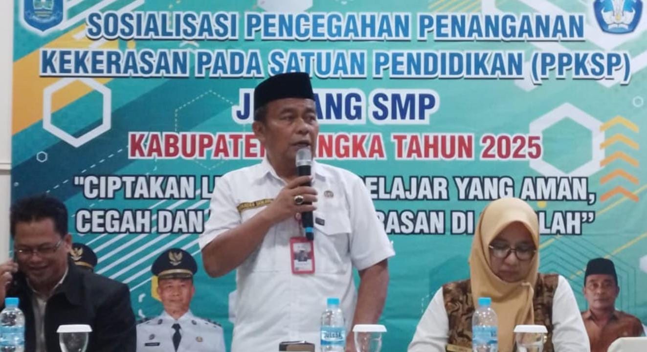 Dindikpora Bangka Perkuat Peran TPPK 