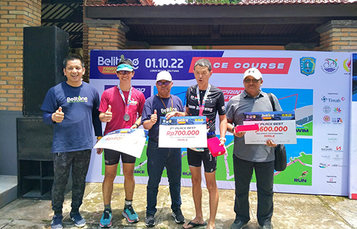 Dukung Sport Tourism Belitung, PT Timah Tbk Sukseskan Belitung Triatlhon Challenge