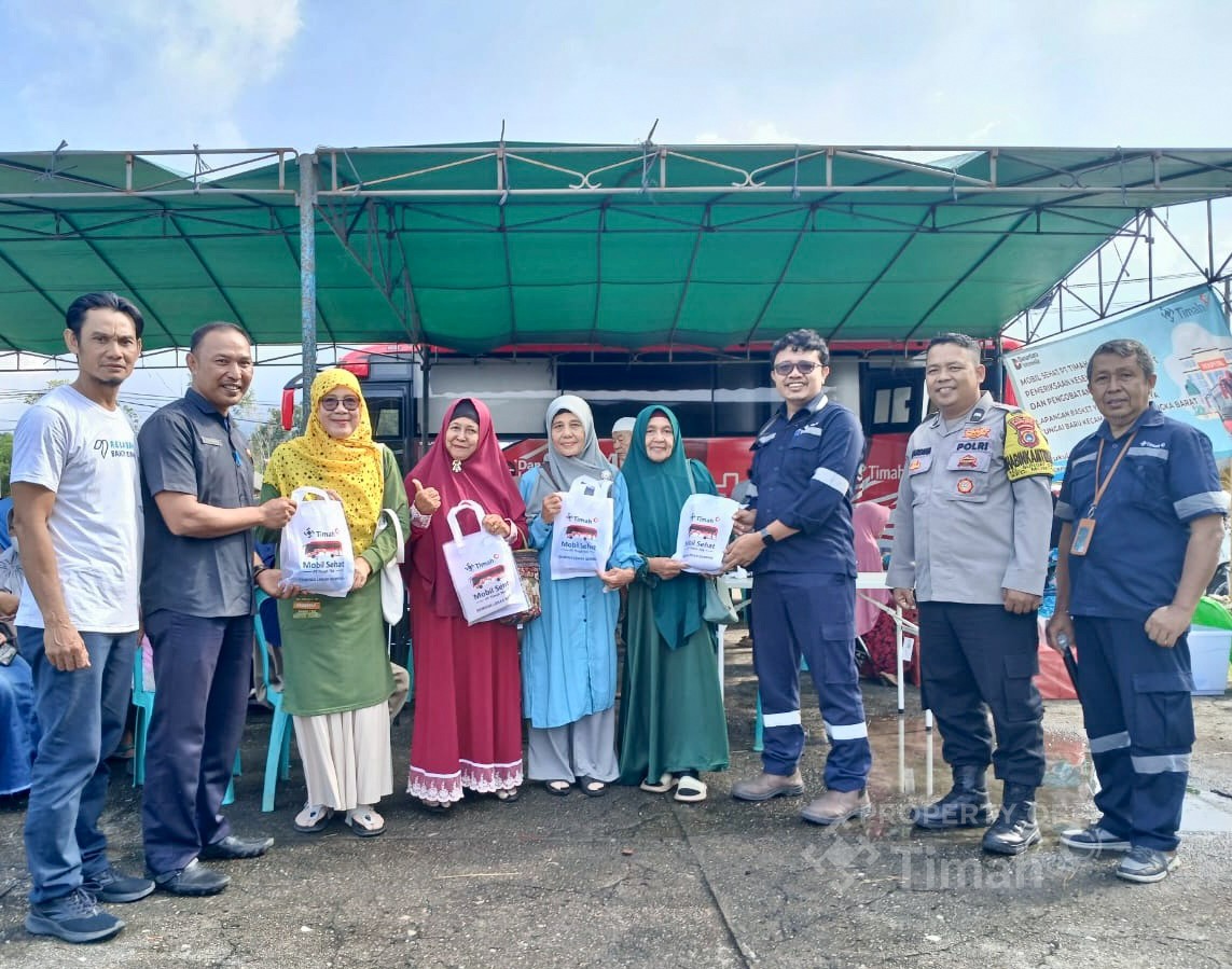 Diserbu Warga Sejak Pagi, PT Timah Hadirkan Pengobatan Gratis di Mentok