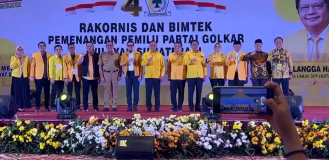 Menang Pemilu 2024, Golkar Babel Ikuti Rakornis dan Bimtek Wilayah Sumatera II di Palembang 