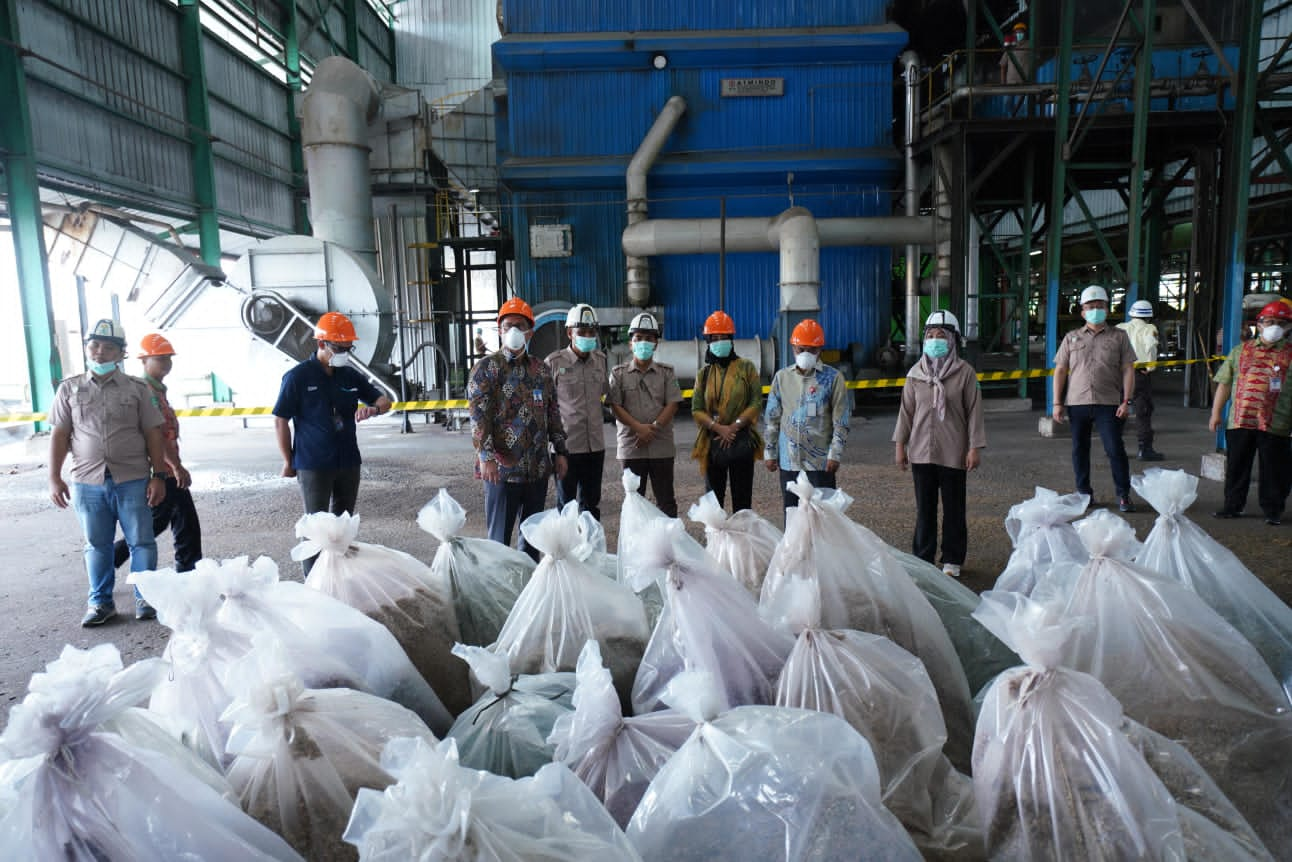 BI Babel dan PT BAM Jadikan Limbah Rack Uang Kertas Sebagai Bahan Bakar Pengolahan Industri Sawit