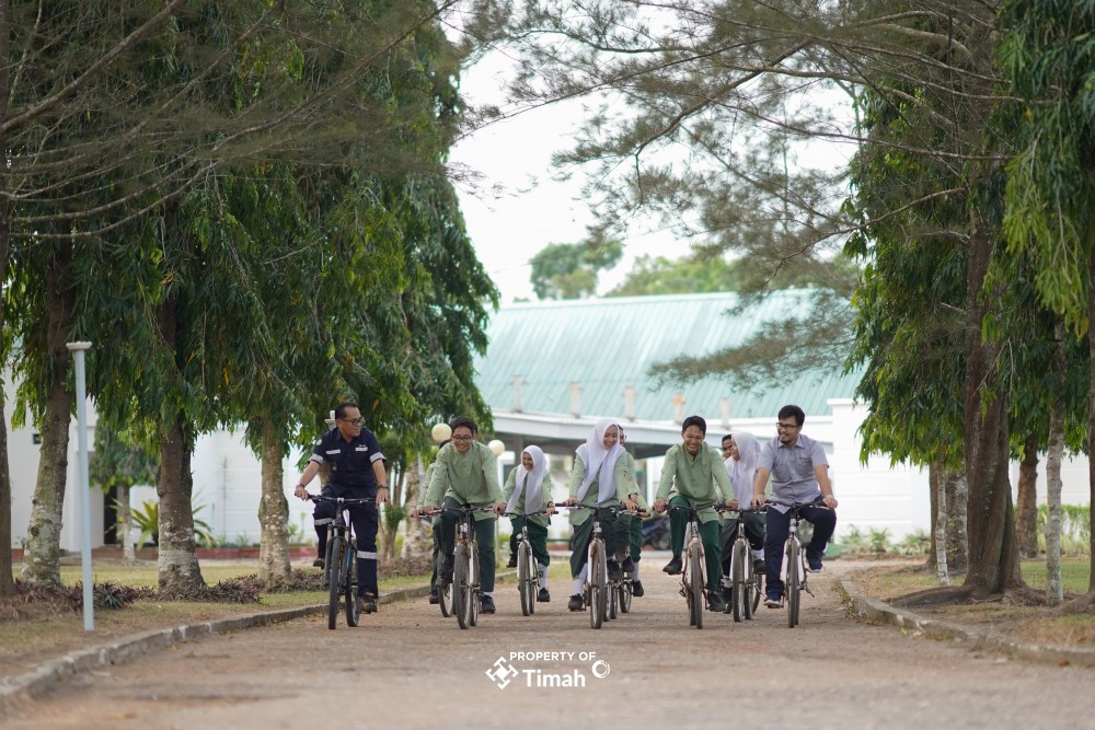 Dari ratusan Peserta yang Mendaftar Program Pemali Boarding School PT Timah, Sebanyak 63 Siswa Terpilih