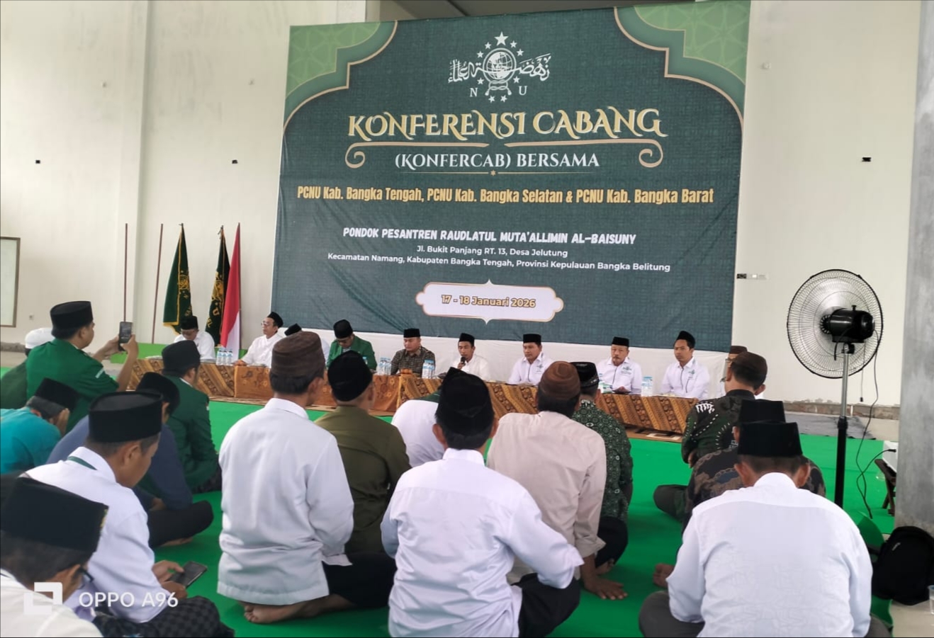 3 PCNU se Babel Sukses Gelar Konfercab Bersama