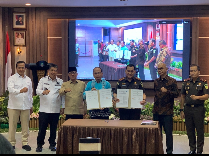 Pemkab Bateng dan Kejari Sepakat Memonitoring Penggunaan Dana Desa