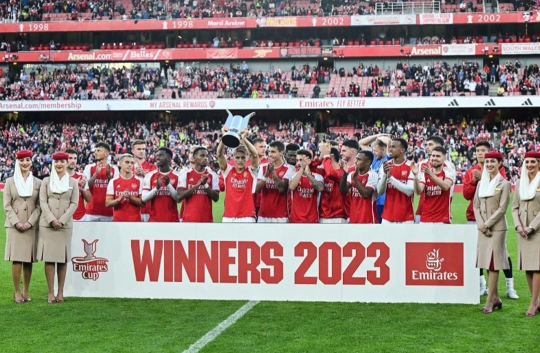 Debut Declan Rice dan Julian Timber, Arsenal Juara Emirates Cup