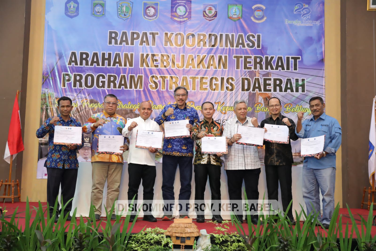 Buka Rakor dengan Pemkab/Pemkot se-Babel, Pj Gubernur Ridwan Djamaludin Bahas Isu Strategis Pembangunan Daerah