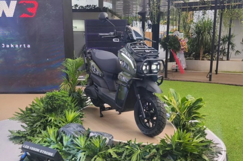 Motor Listrik Tyranno Dijual 25 Jutaan, Daya Jelajah Hingga 110 Km