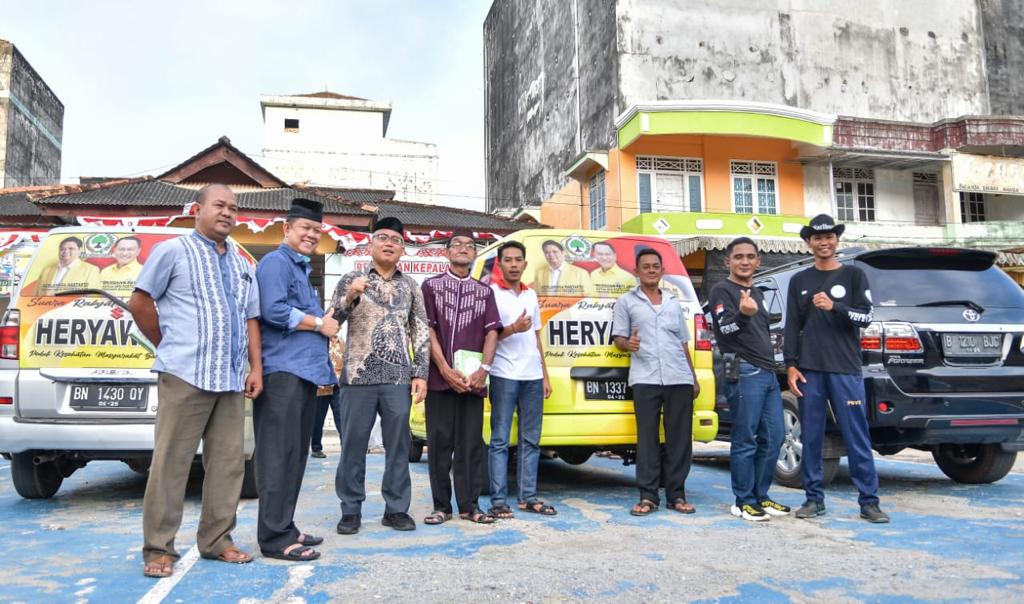 Fokus Optimalkan Pelayanan Kesehatan, Heryawandi Berikan Dua Ambulans dan Kuris Roda Bagi Masyarakat Babar