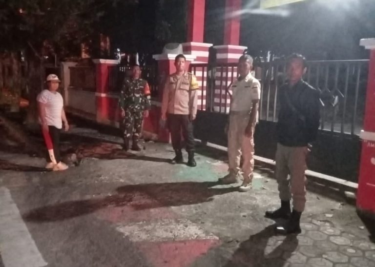 Antisipasi Tawuran Pelajar, Polsek Gerunggang Gencarkan Patroli Malam