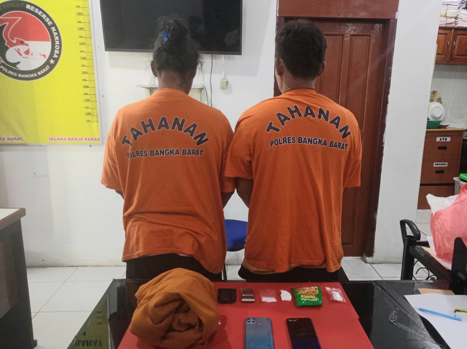 Suami Istri di Mentok Jadi bandar Sabu, Transaksi di Gang Kecil