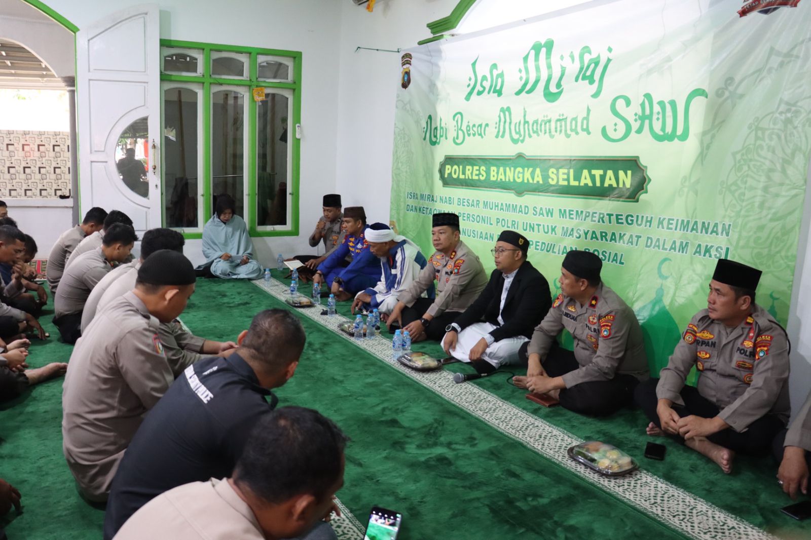 Polres Basel Peringati Isra Mi'raj 1447 Hijriah, Pembinaan Rohani dan Mental Para Personel 