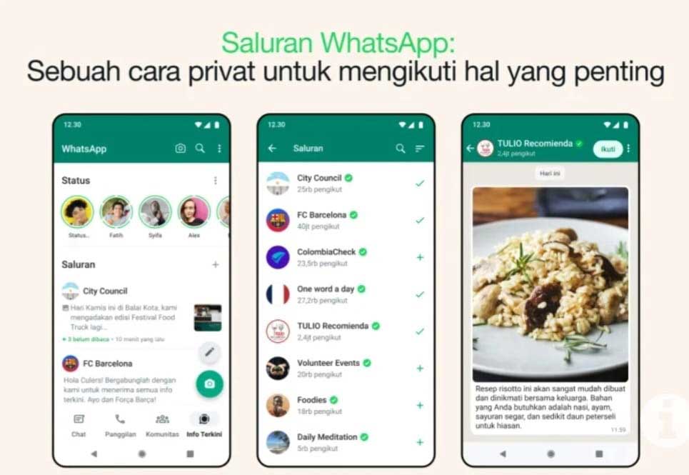Channel, Fitur Baru WhatsApp untuk Info Terkini Sesuai Minat 