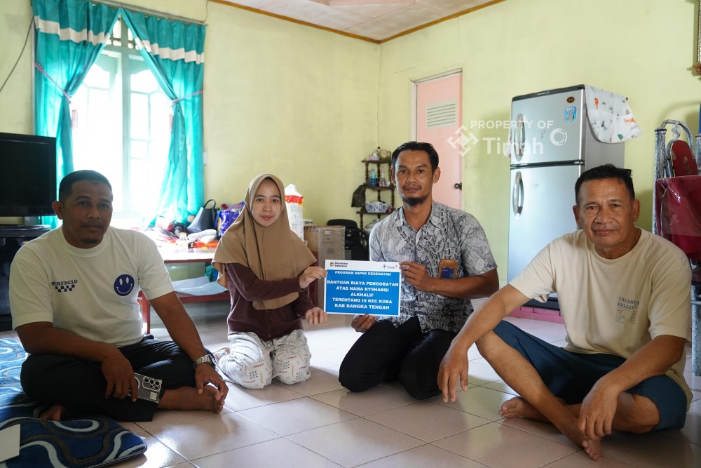 Ringankan Biaya Pengobatan Warga, PT TIMAH Tbk Berikan Bantuan untuk Ryshabqi Alkhalifi