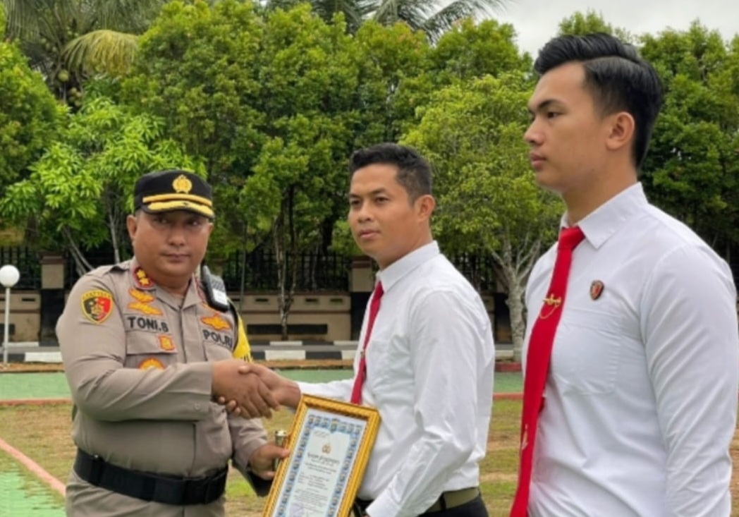 Ini Personel Polres Basel yang Dapat Penghargaan Kapolres 