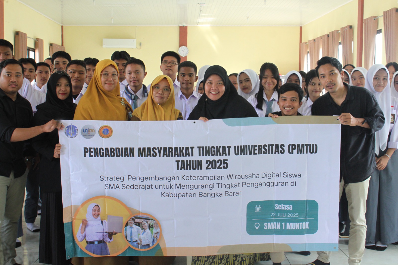 Kolaborasi UBB dan SMA 1 Mentok: Membangun Generasi Wirausahawan Digital Sejak Dini