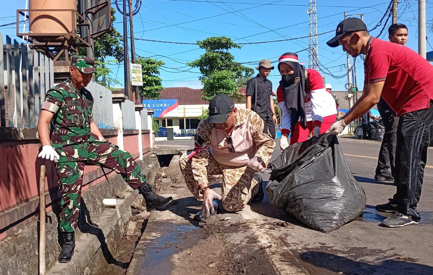 Karya Bhakti HUT ke-79 TNI Kodim Diikuti 2000 Peserta