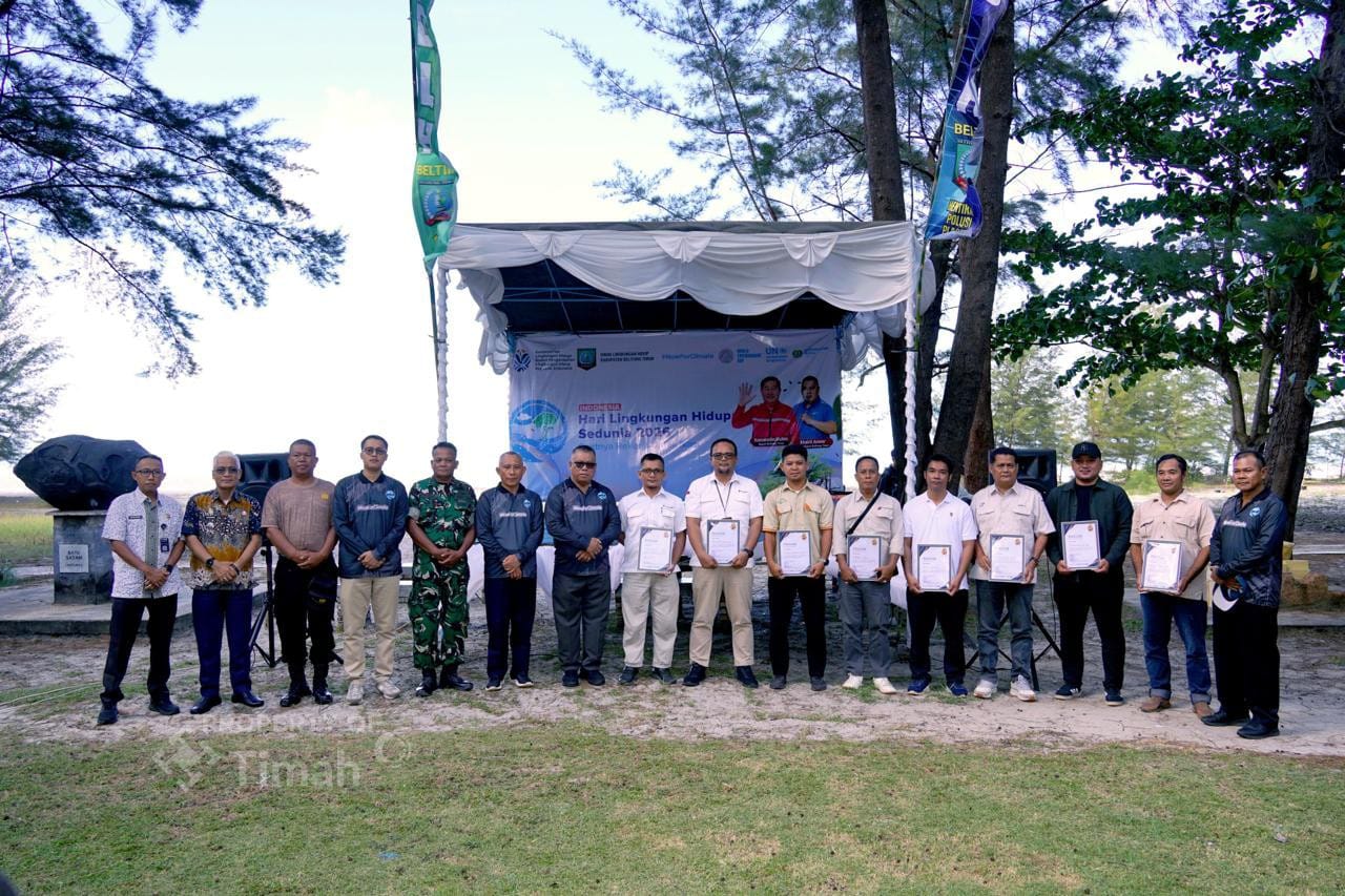 PT Timah Dukung Kegiatan Peringatan Hari Lingkungan Hidup Sedunia di Belitung Timur 