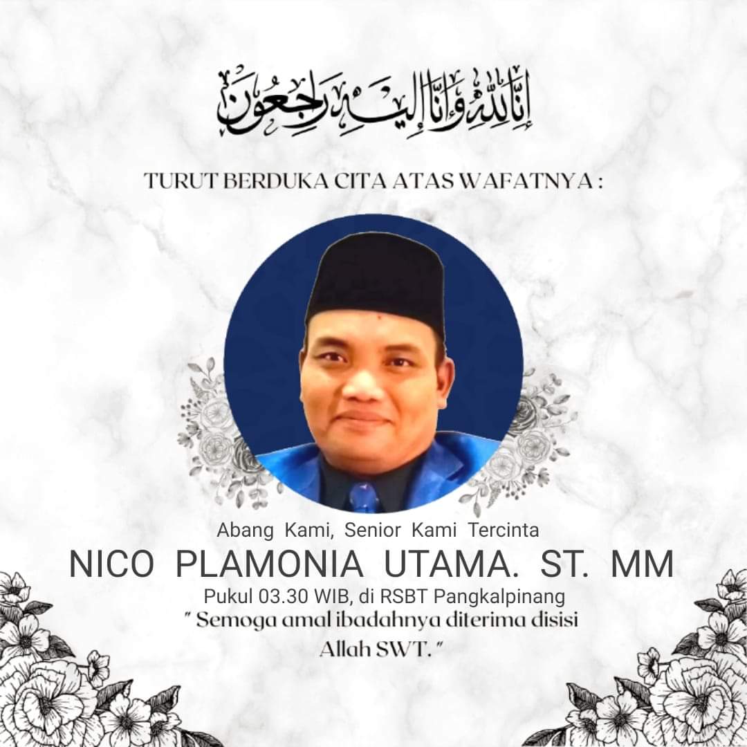 Selamat Jalan Nico Kawanku