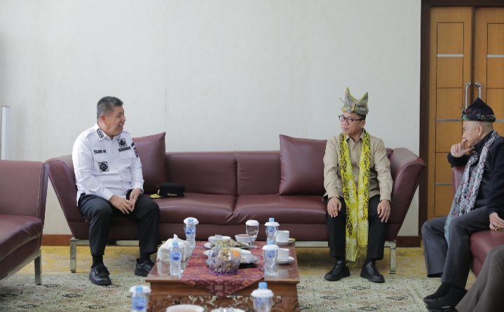 Sambut Menteri Desa dan Jamintel Kejagung, Gubernur Hidayat: Sinergitas Antar Lembaga Harus Semakin Kuat