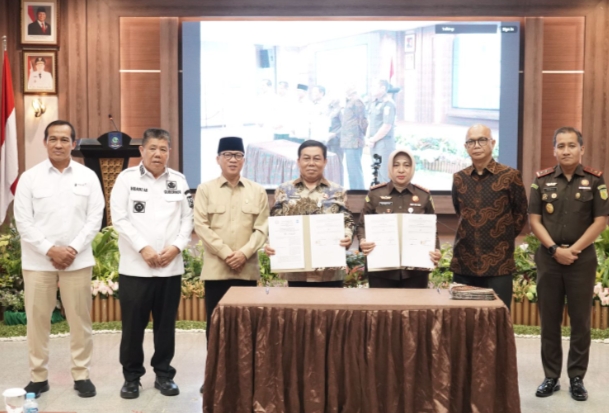Pemkot Pangkalpinang Teken MoU Kawal Dana Desa Bareng Kejaksaan