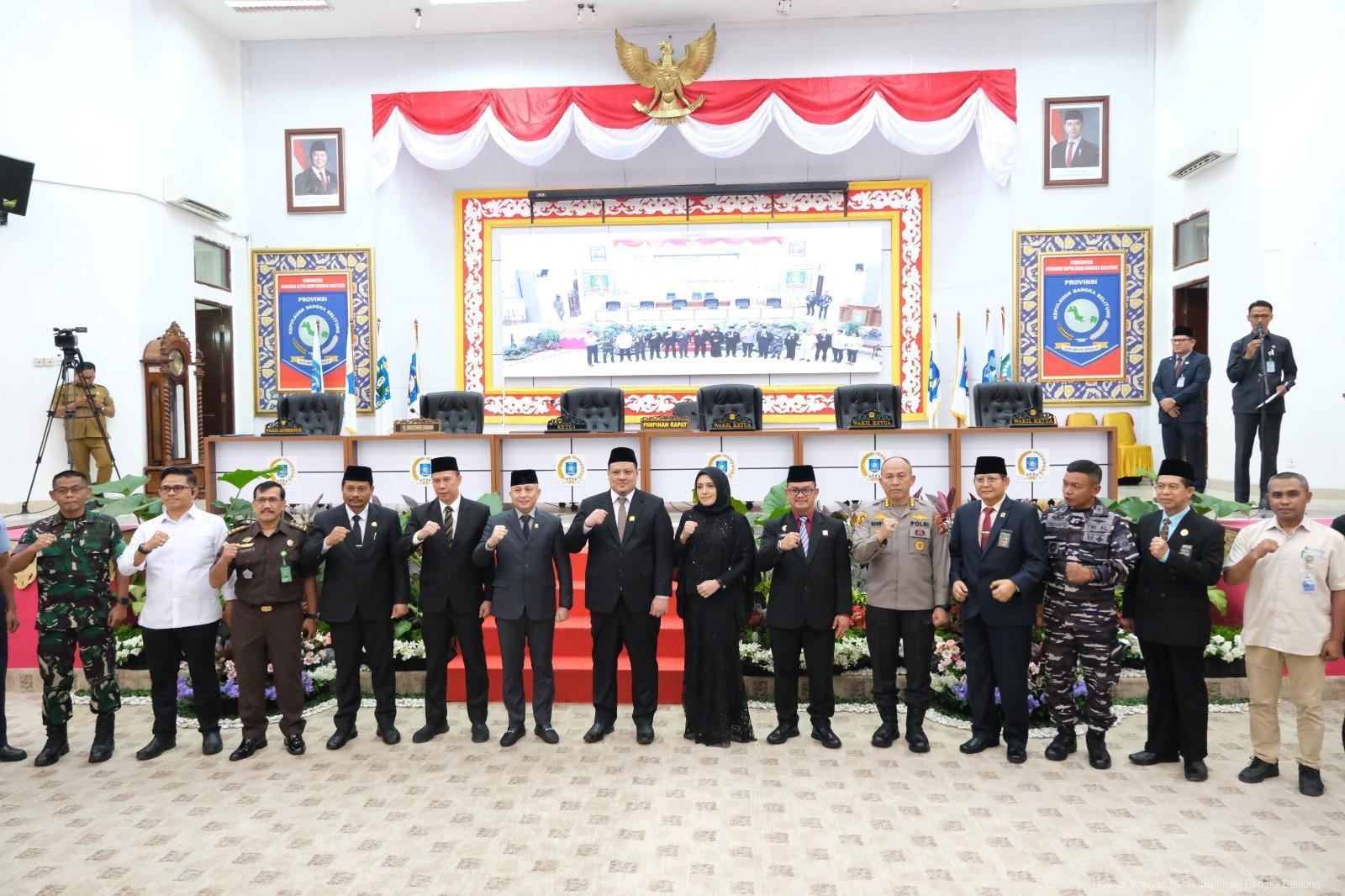 Kakanwil Kemenkum Babel Hadiri Rapat Paripurna DPRD Babel