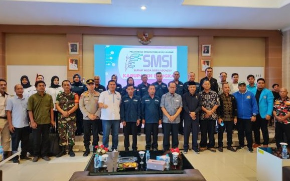 Ahmad Wahyudi Resmi Pimpin DPC SMSI Kabupaten Bangka Periode 2026-2031