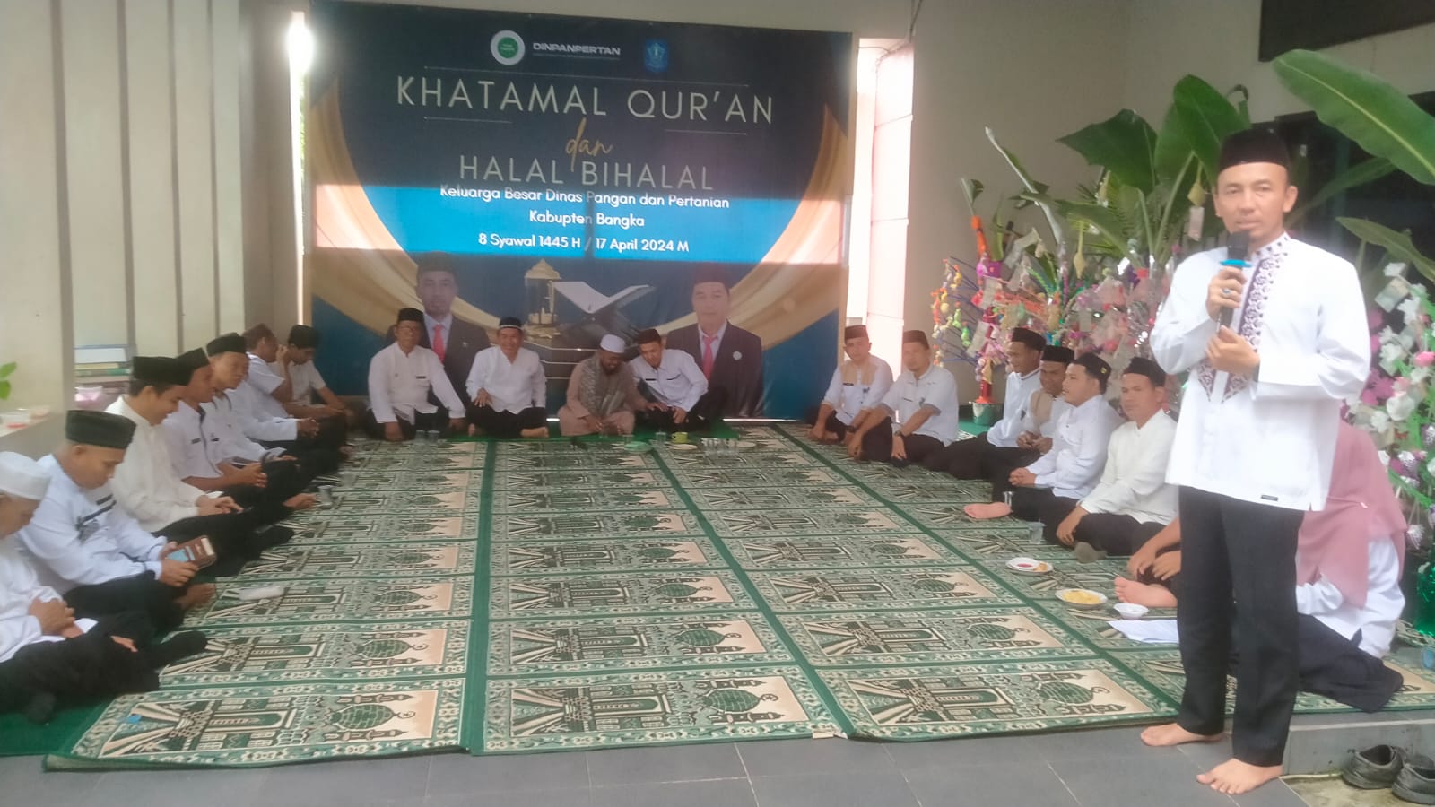 Pegawai Dinpanpertan Bangka Berhasil Khatam Al-Quran 86 Kali