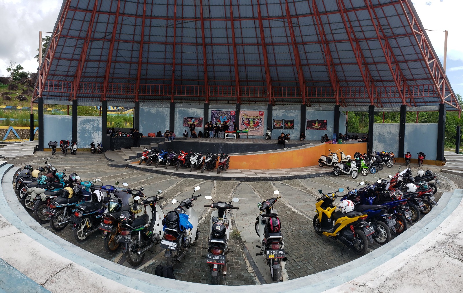 Tingginya Solidaritas Komunitas Motor Honda, IMHB Kembali Gelar Touring Gabungan