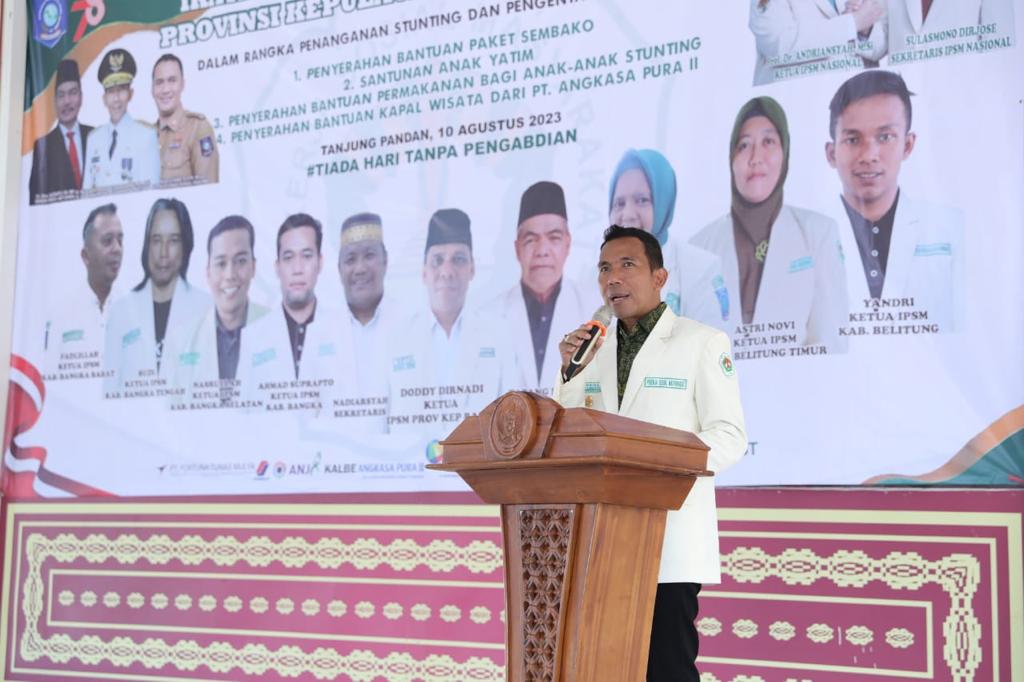 Pj Gubernur Suganda Harapkan IPSM Bersinergi dengan Pemprov Babel Atasi Stunting dan Kemiskinan Ekstrim 