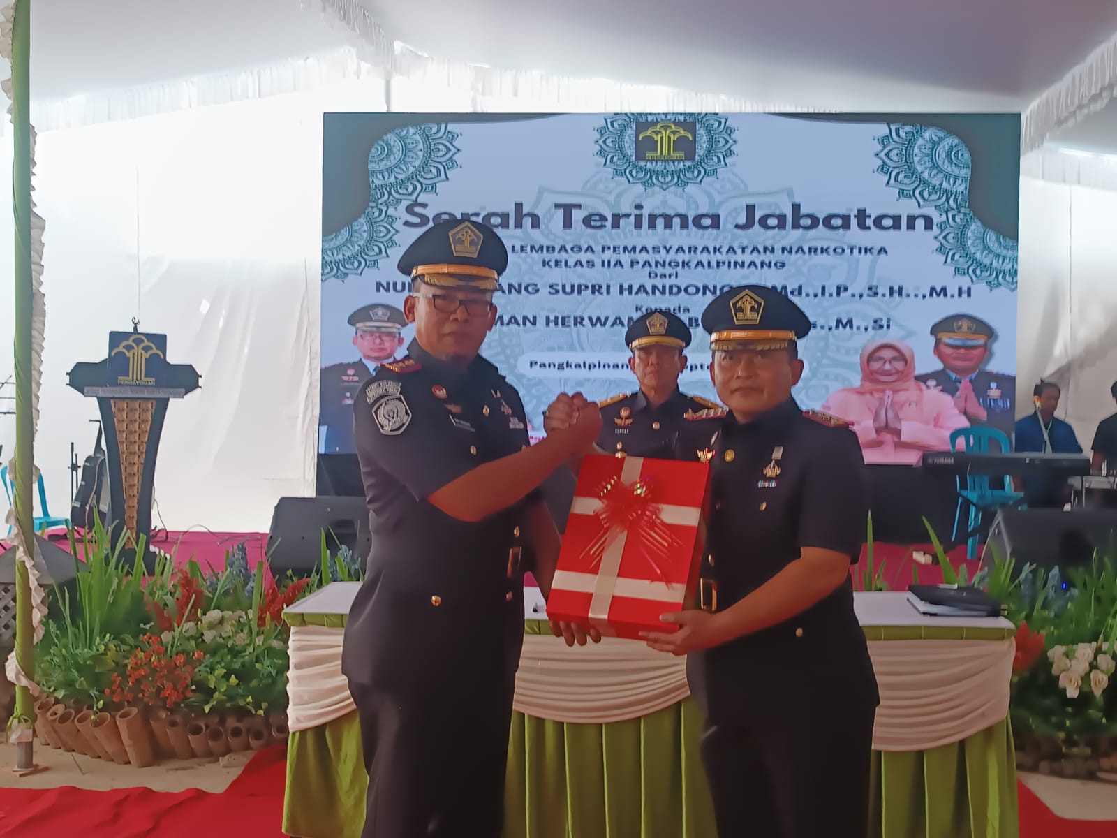 Gantikan Nur Bambang, Maman Herwaman Resmi Jabat Kalapas Narkotika Pangkalpinang