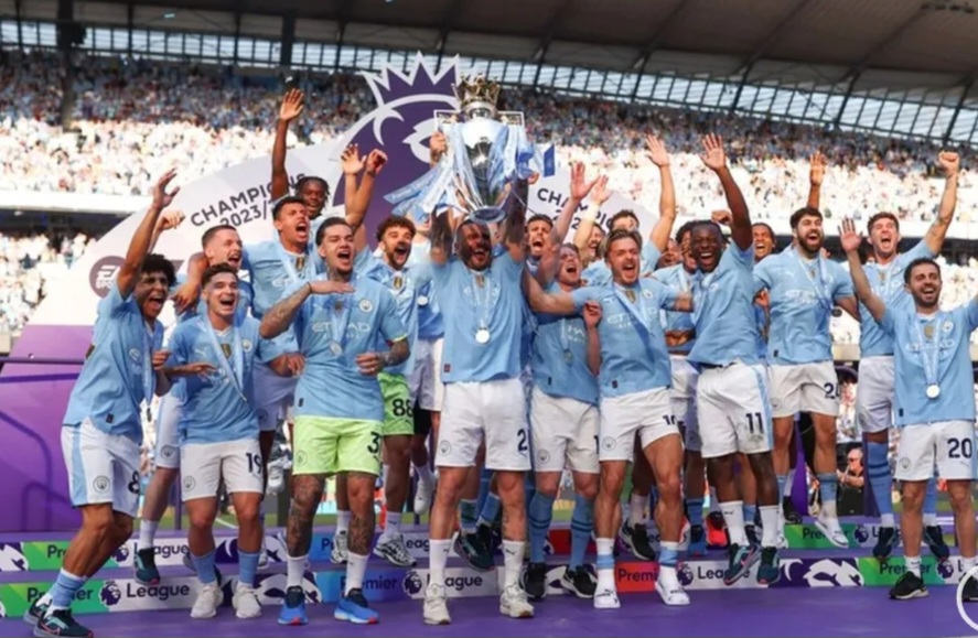 City Cetak Rekor, Foden Terbaik, Halland Top Skor