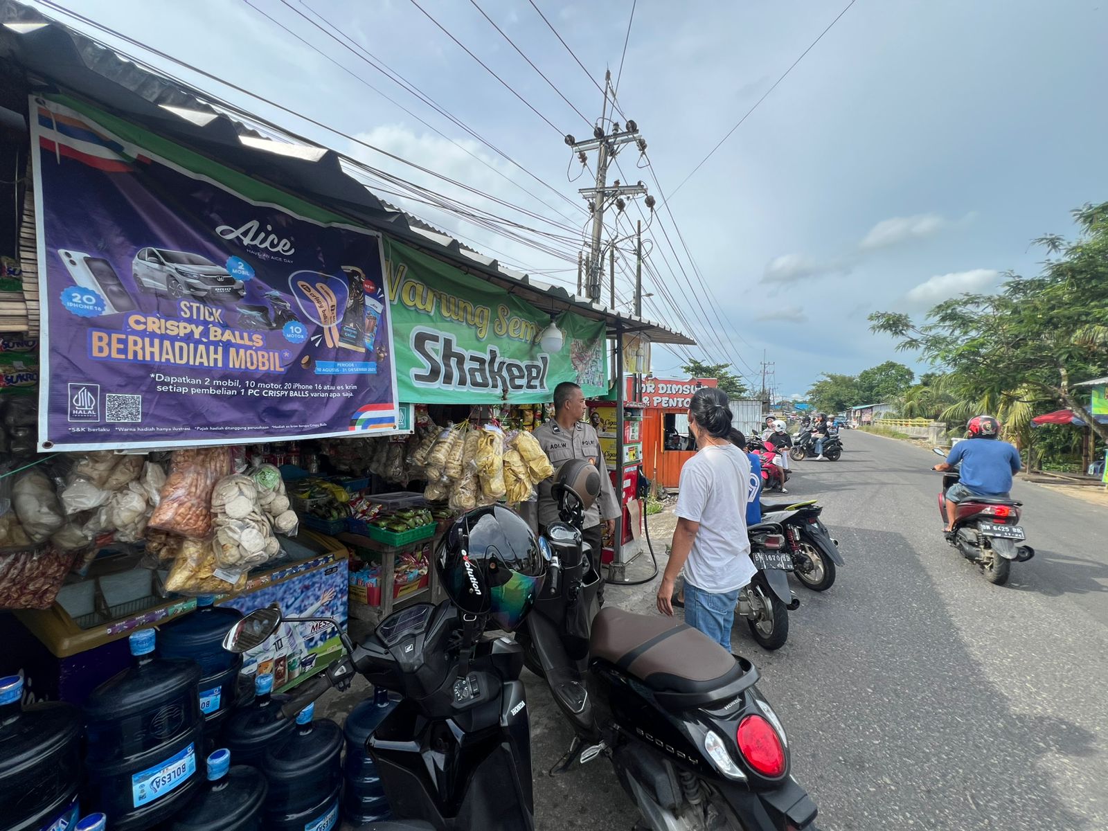 Wajah Pencuri HP di Toko Kelontong Pangkalpinang Terekam CCTV dan Viral di Medsos