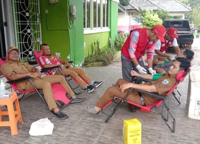 Kesbangpol Basel Jadi Rute Terakhir Road Show PMI Basel, Segini Total Darahnya 