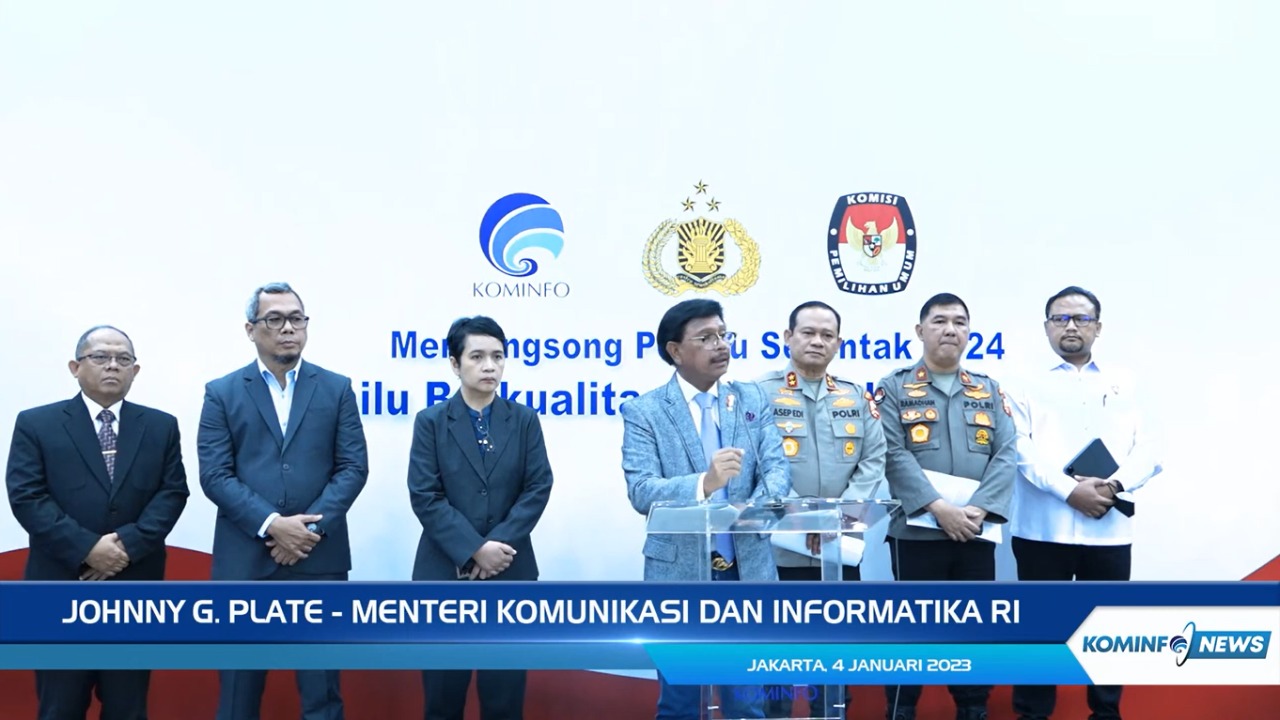 Sinergitas Kemenkominfo dan Polri Berantas Gelombang Hoaks Jelang Pemilu 2024