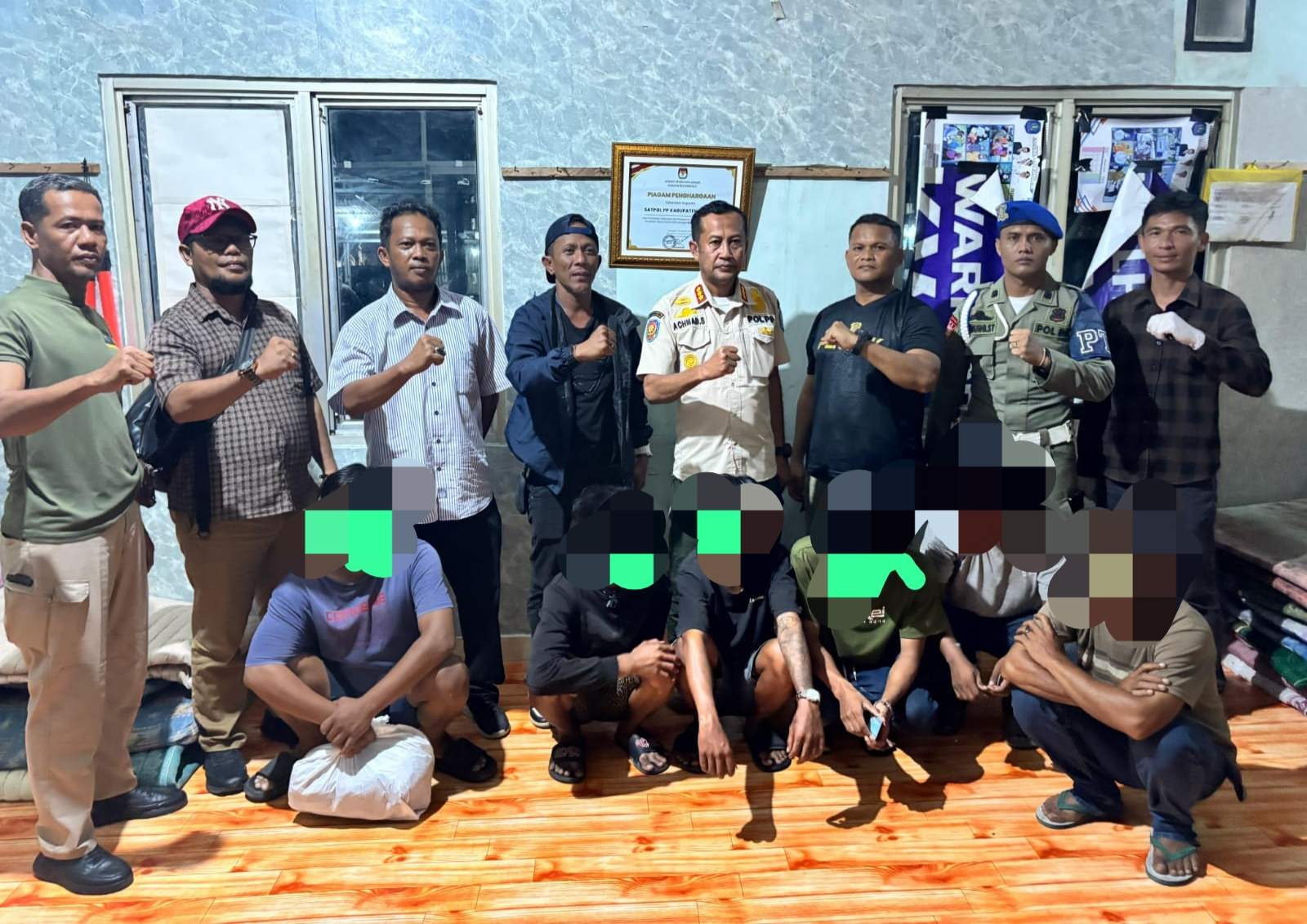 Pengamen Angklung Diterbitkan Pol PP Bangka, Satu Orang Positif Narkoba