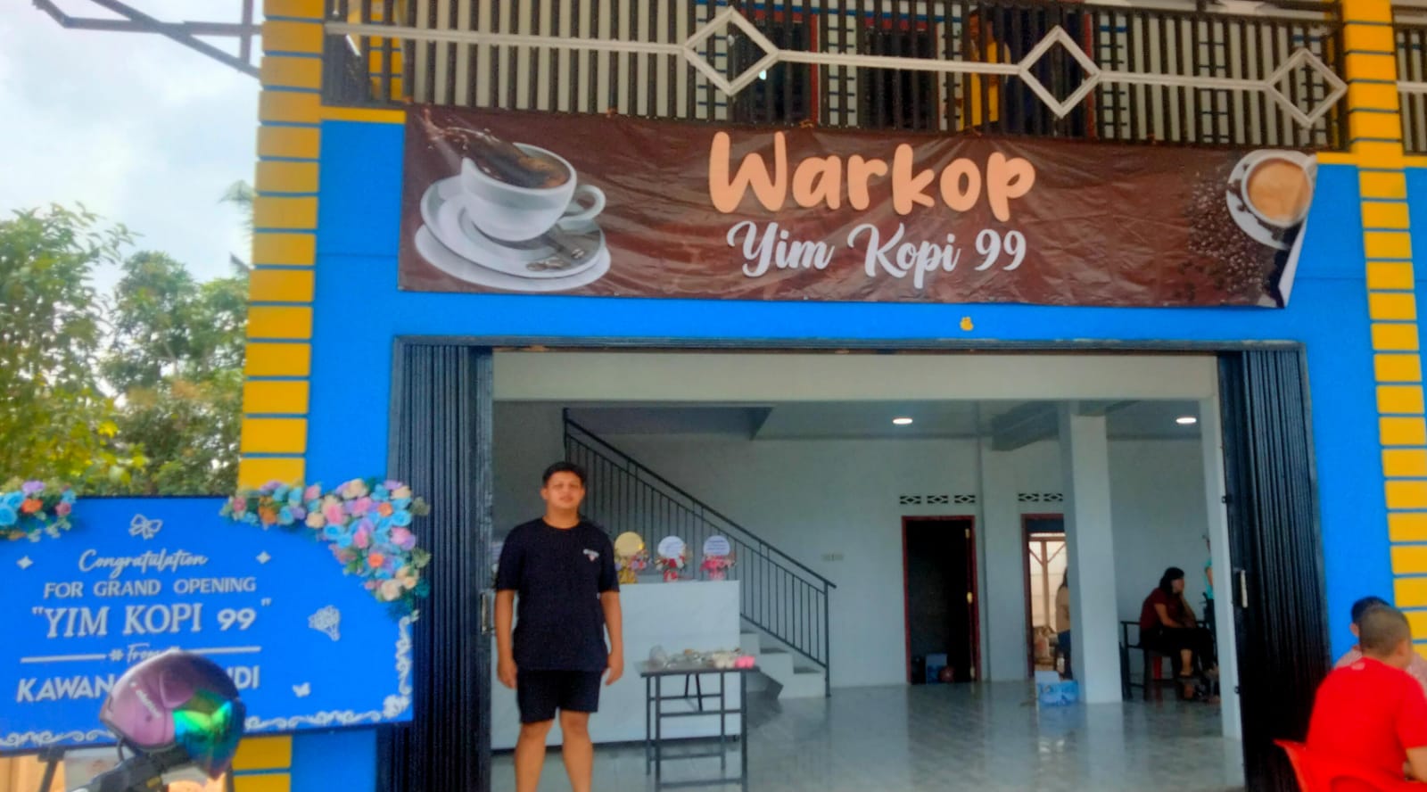 Warkop Yim 99 Keposang, Hadirkan Fasilitas Bilyard Sambil Menikmati Tegukan Kopi 