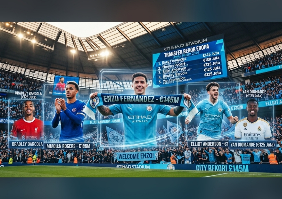 5 Pemain Sepakbola Termahal yang Ditransfer Awal Musim Ini