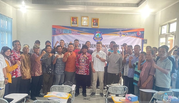 PT Timah Tbk Latih Warga Wujudkan Pemali Sentra Ikan Tawar