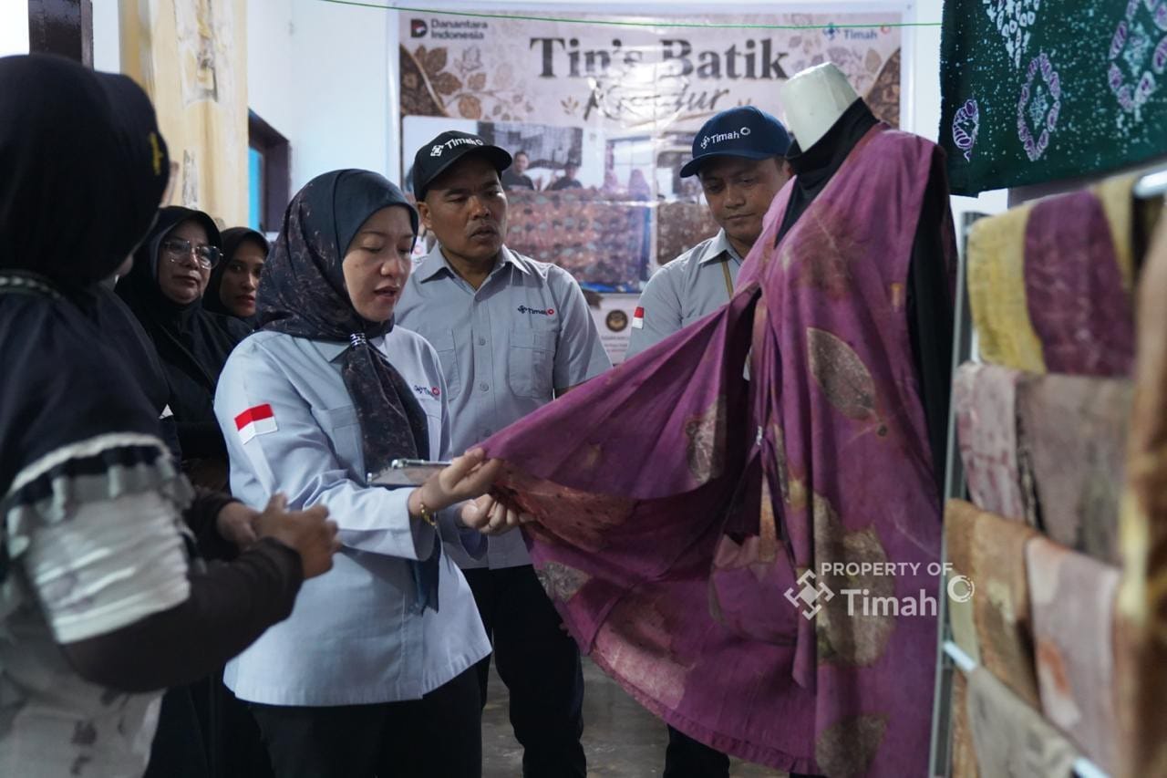 Mengangkat Potensi Lokal Lewat Batik, Rumah Batik Kundur Tumbuh Bersama PT Timah