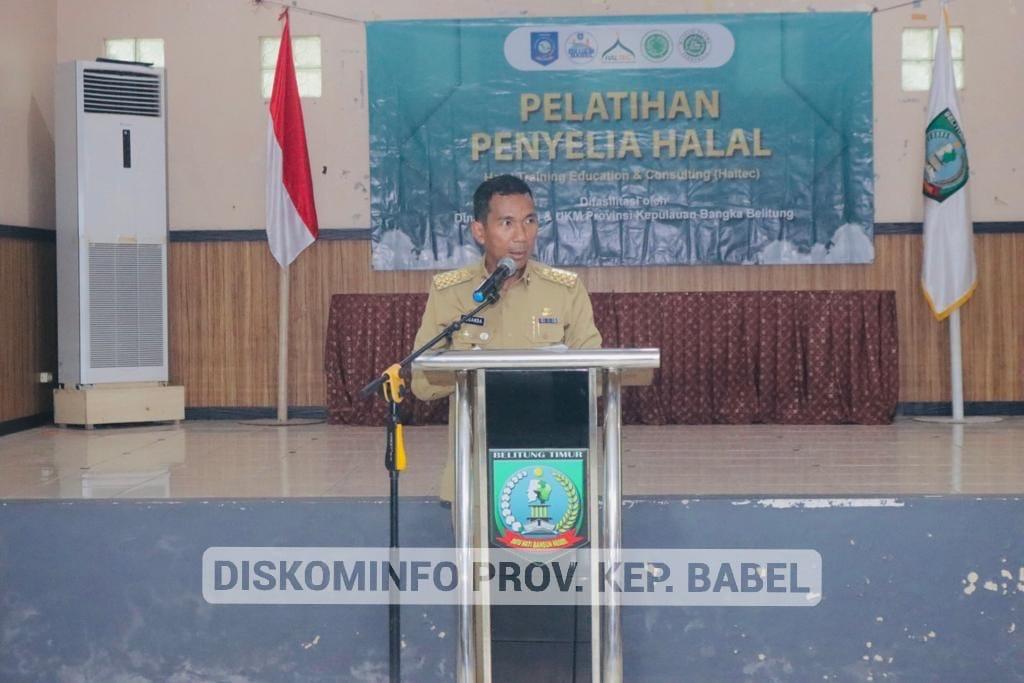 Puluhan Pelaku UMKM se-Pulau Belitung Ikuti Pelatihan Sertifikasi Halal 